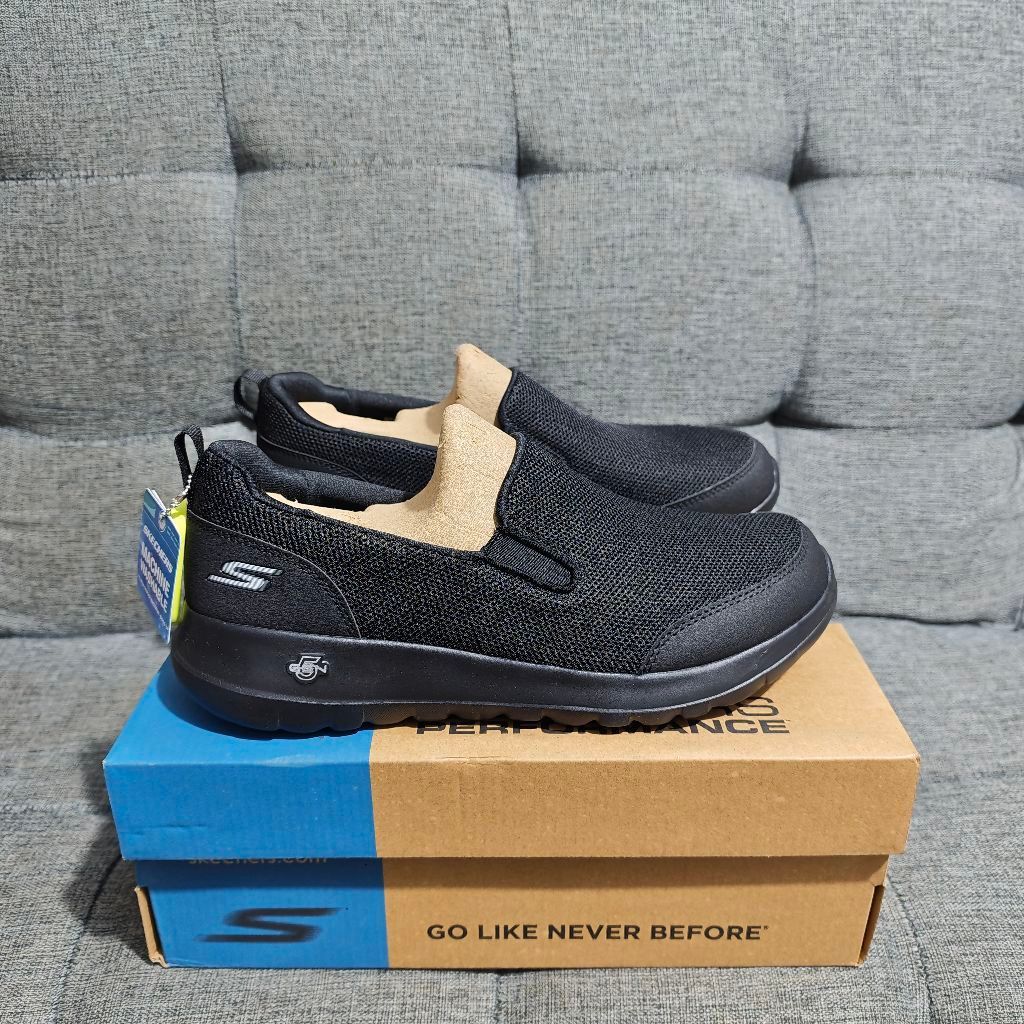 Skechers GO WALK MAX CLINCHED Men's - Black [216010/BBK]
