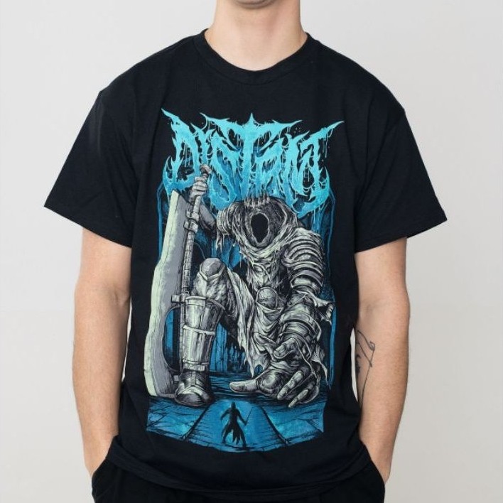 Tshirt Kaos Baju Band Official Distant - The Giant