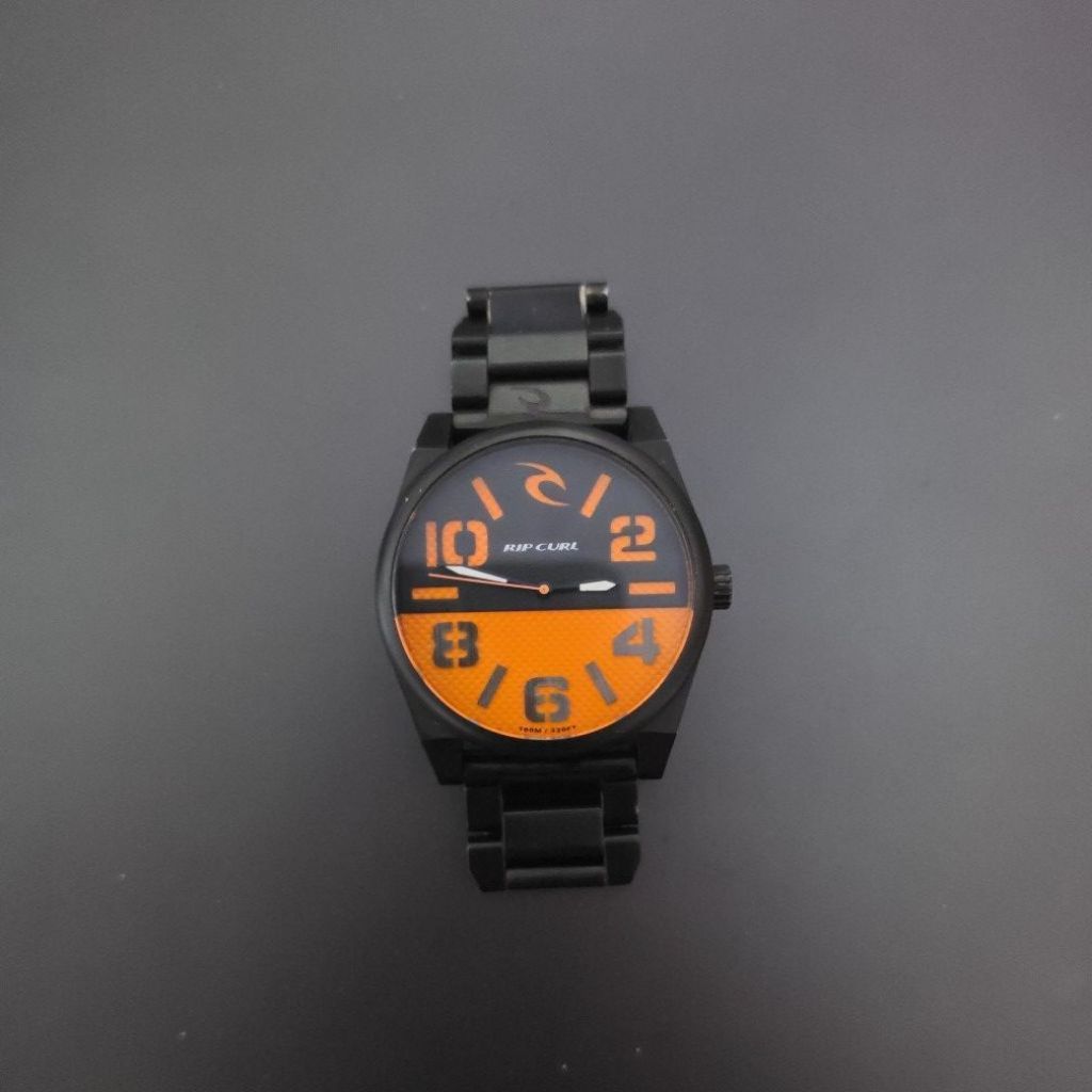 Preloved Ripcurl Flyer Original 100% Mens Watch Jam Tangan Pria Preloved / Second / Bekas
