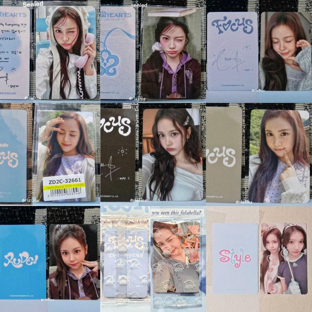 [Rare] Carmen Photocard Official Hearts2Hearts / PC Official Carmen Ready INA