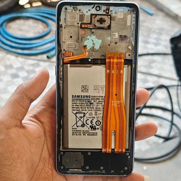 lcd ori copotan + frame samsung a33 5g