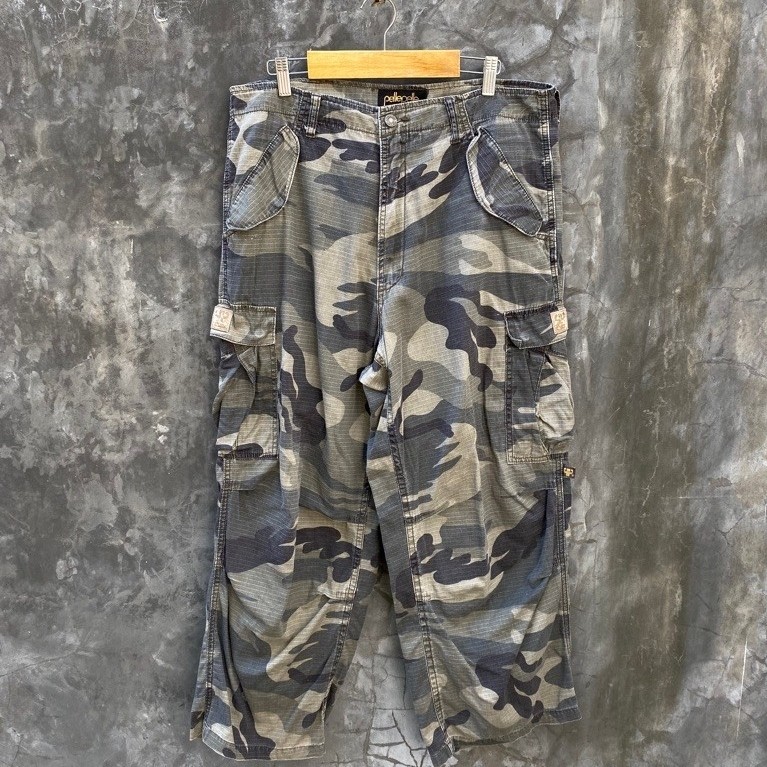 Vtg Pelle-pelle Camouflage Cargopants