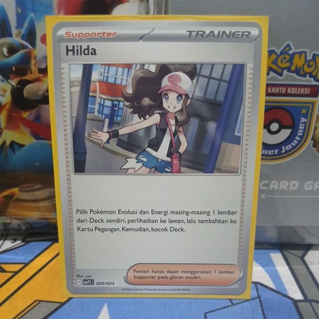 Kartu Pokemon TCG Hilda MATS 020/023
