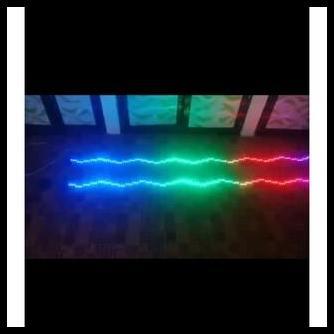 DISKON STROBO BUS 4 BARIS MODE WAVE LED HITAM RAPAT 12V DAN 24V 