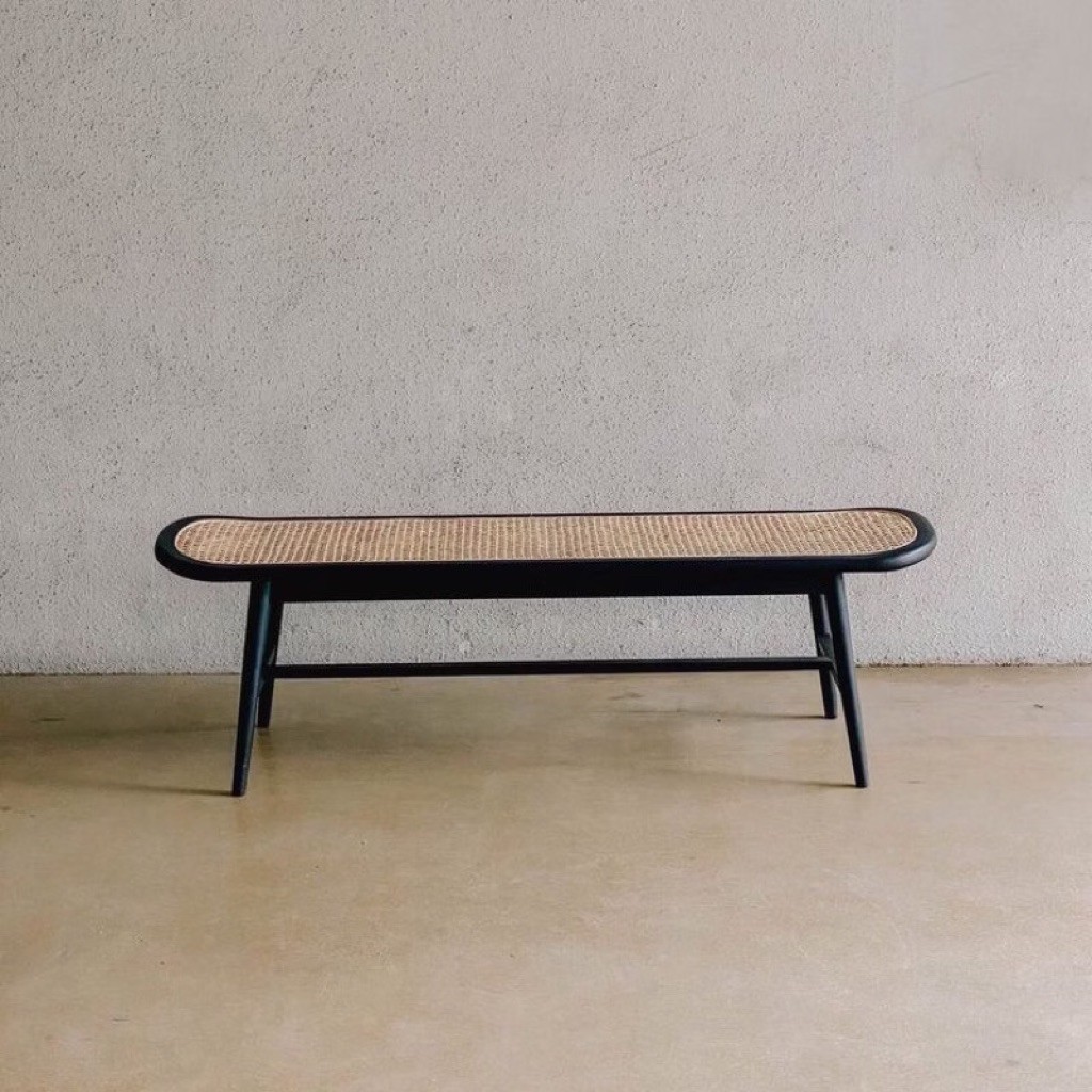 Kursi Cafe Rotan Bench Rotan Bangku Rotan