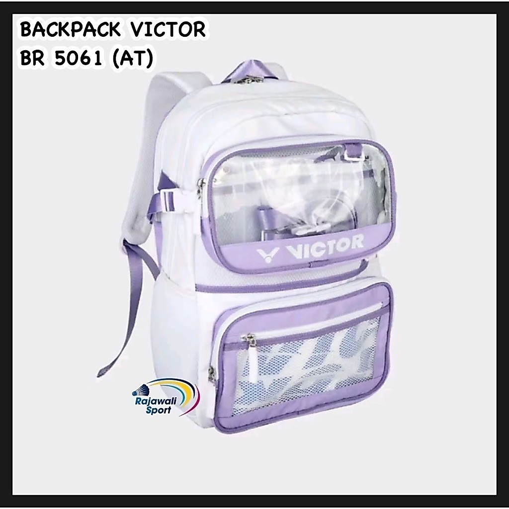 BACKPACK VICTOR BR 5061 (AT) / TAS BADMINTON VICTOR BACKPACK BR5061 AT