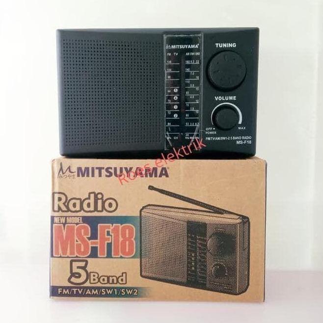 Radio Mitsuyama am-fm F-18 Portable Radio