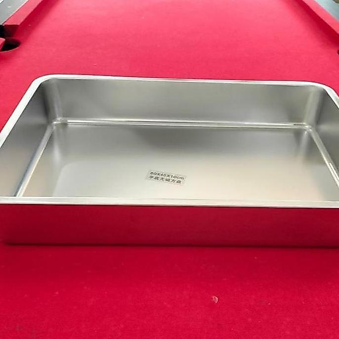 WAJAN KOTAK STAINLESS UKURAN 60 X 40 X 10CM
