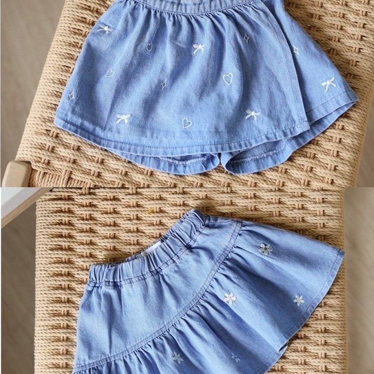 Makassar Sugarbibs Rok Jeans Anak | Jane Skirt | Jessie Skort