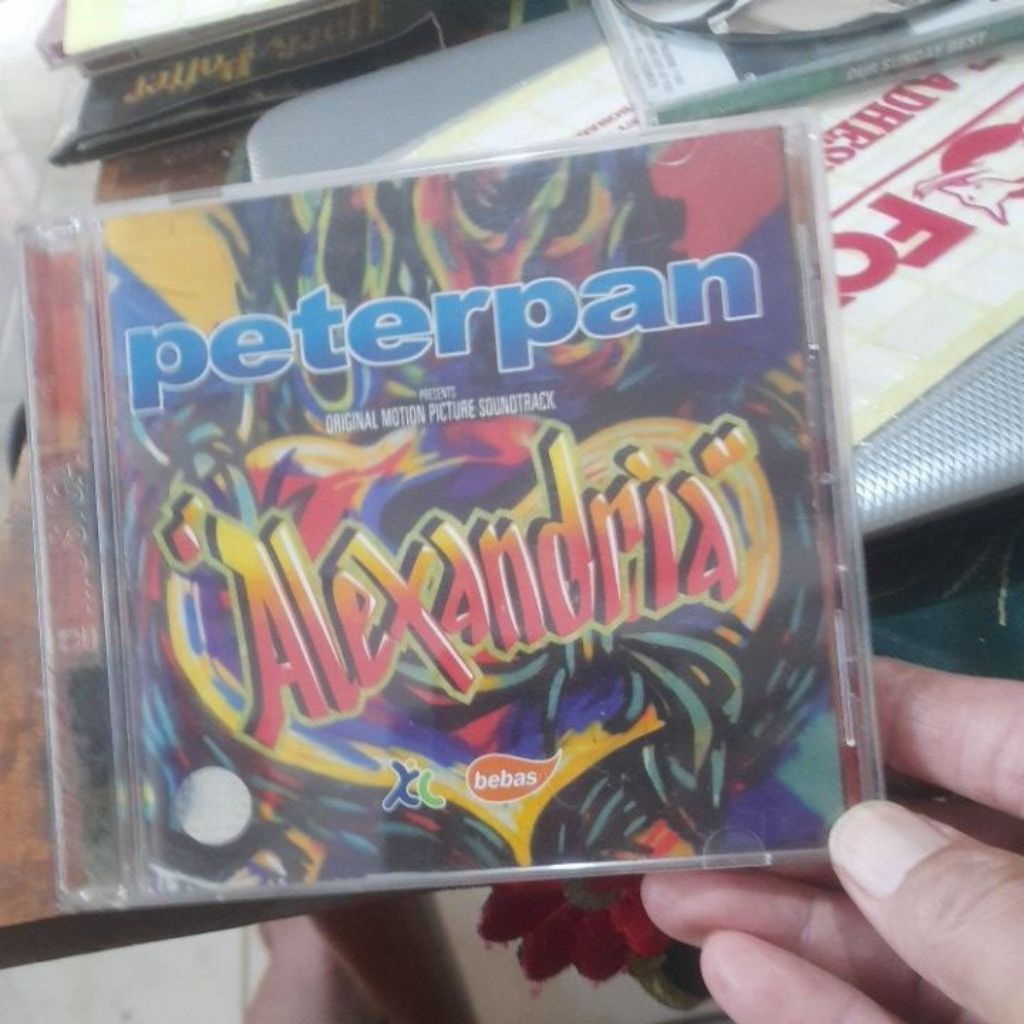cd musik peterpan alexandria kondisi bagus (R49)