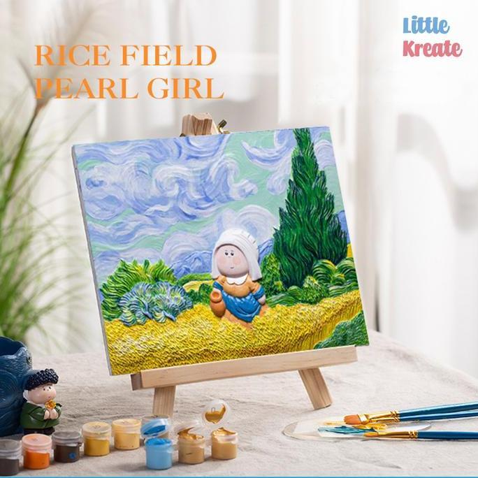 NAFISYAH_ID - MAINAN EDUKASI 3D PAINTING - 3D RELIEF COLOR PAINTING SERIES - PAKET MEWARNAI / CAT LU