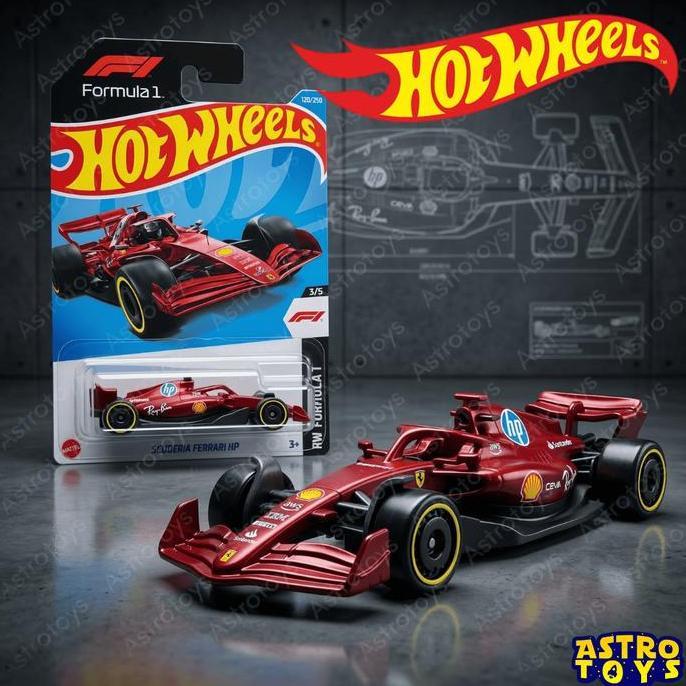 Terbaik Hot Wheels F1 Scuderia Ferrari HP Formula One 2026 Terimakasih