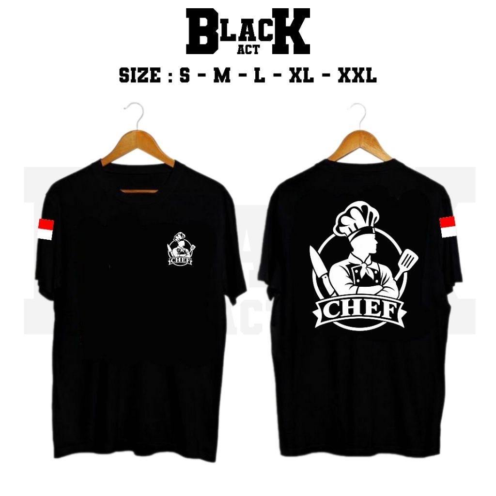 KAOS CHEF SIMPEL // T-SHIRT CHEF SIMPEL