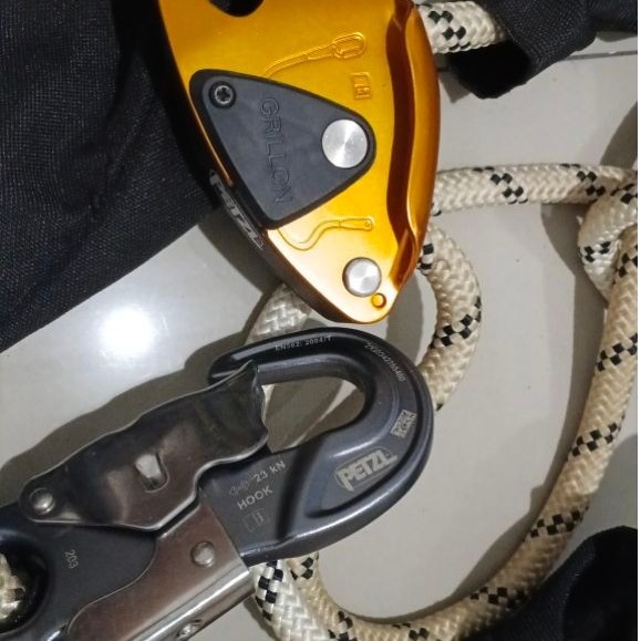 grillon petzl positioning