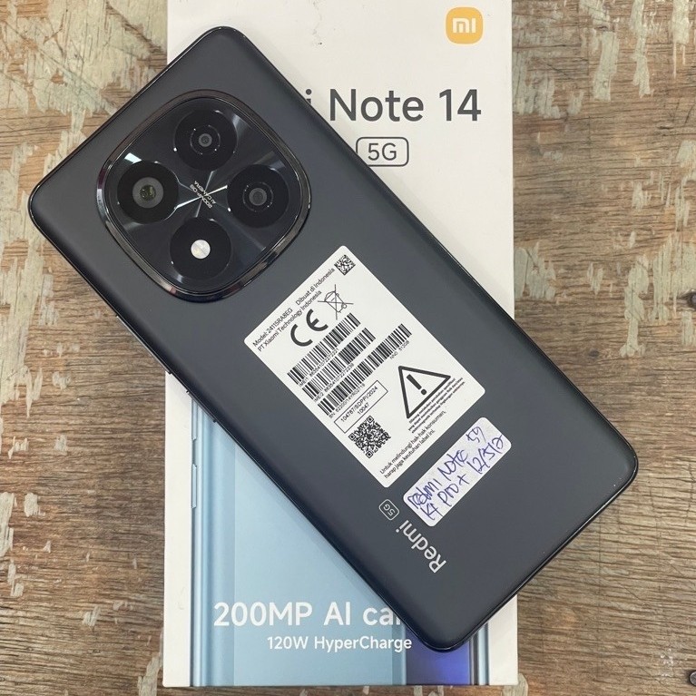 Hp Second Redmi Note 14 Pro Plus 5G 12GB/512GB Fullset
