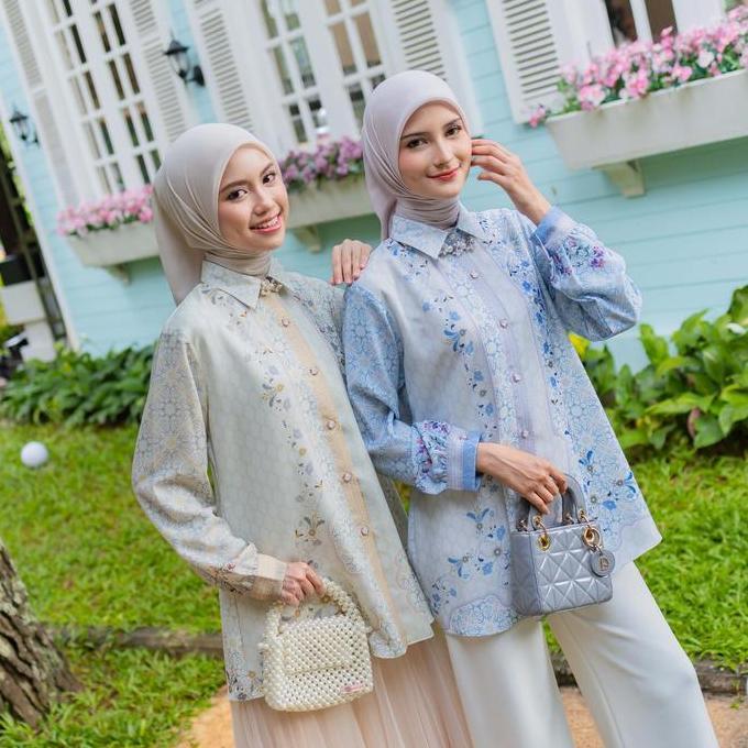 New- Laras Blouse Printing By Denosa Fashion