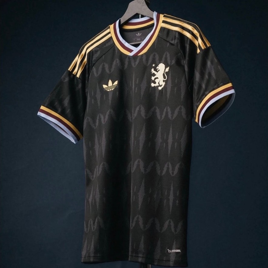Aston Villa Away 26/27 Shortsleeve Stadium Jersey | Retro | Vintage Edition | Jersey Bola | Authenti