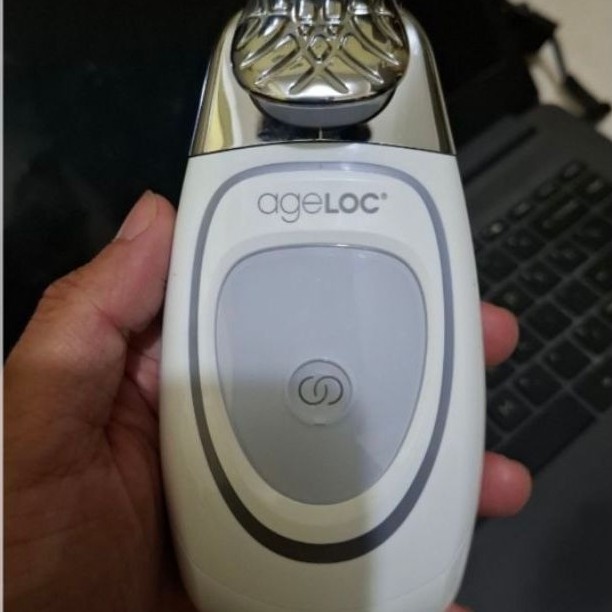 [Preloved] Nu Skin ageLOC Galvanic Spa - Putih/Silver (Mulus Like New)