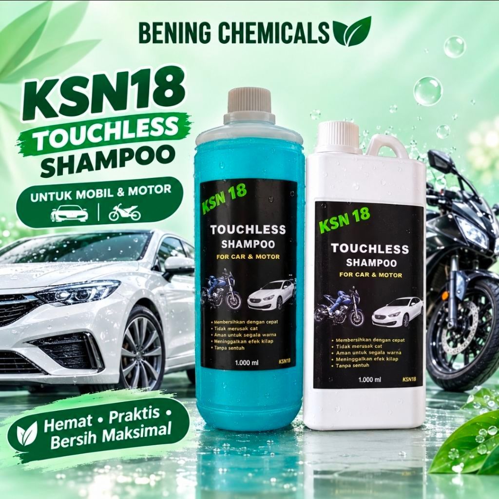 PROMO Touchless Shampo Cuci Motor dan Mobil  Touchless Shampo Anti Sentuh Sabun Cuci Motor dan Mobil