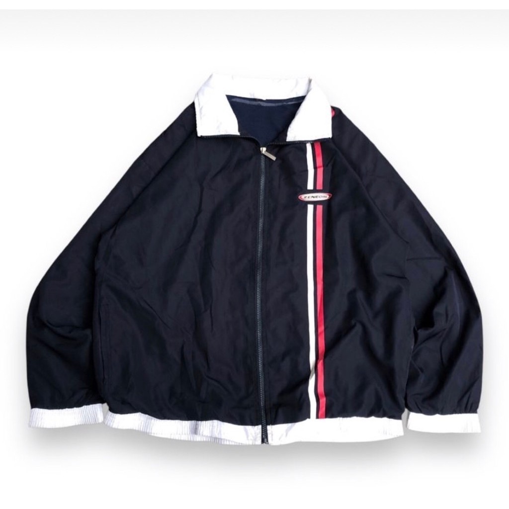 Jacket Tracktop Custom Logo Polyester Premium
