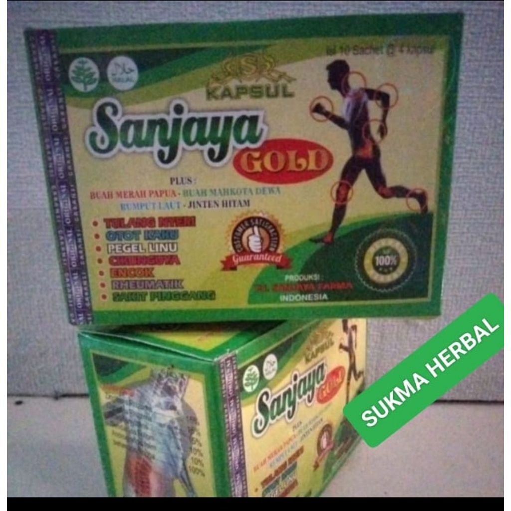 kapsul asam urat Sanjaya Gold