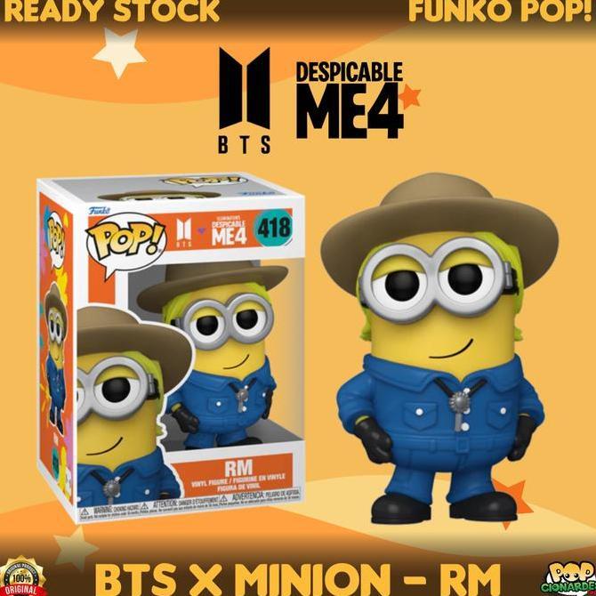 FUNKO POP MUSIC - BTS X MINION - RM #418