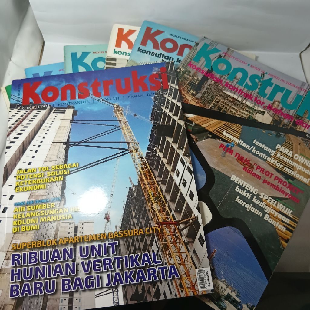 MAJALAH KONSTRUKSI Konsultan, Kontraktor, Properti Bahan dan Alat - Majalah Arsitektur