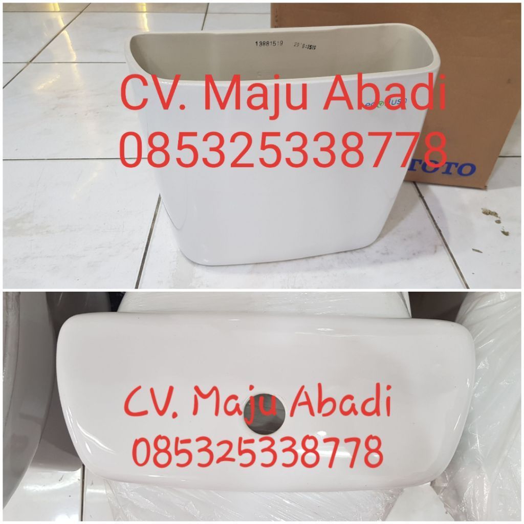 Sparepart TOTO Tutup Tangki CW660NJ CW660J SW660JP warna Putih