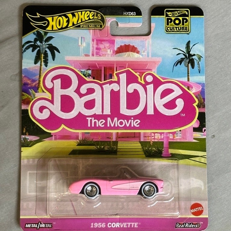 Hotwheels Premium Special Edition Barbie 1956 Corvette