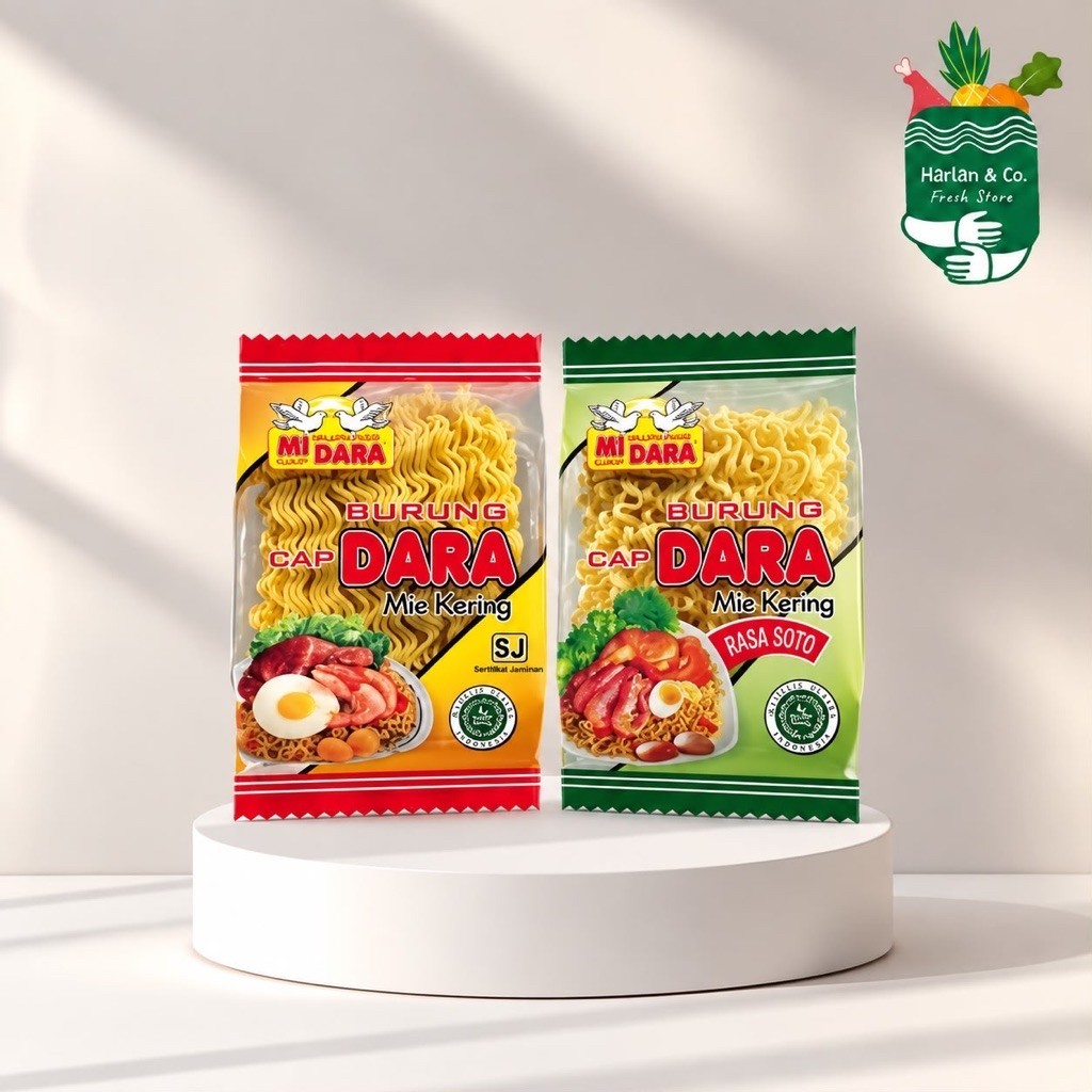 Mie Burung Dara | mie kering cap burung dara