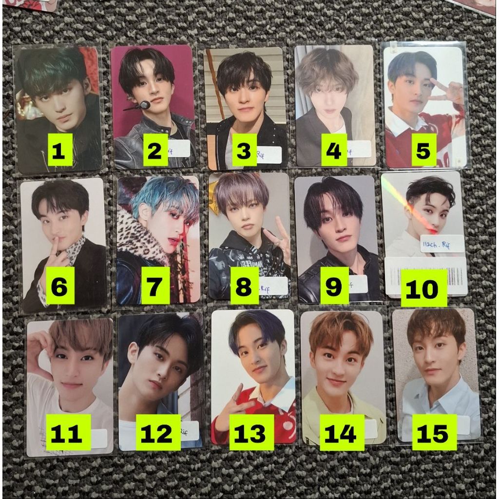 photocard nct dream mark chenle jisung murah cinema the castle moonlight japan the link starry day d