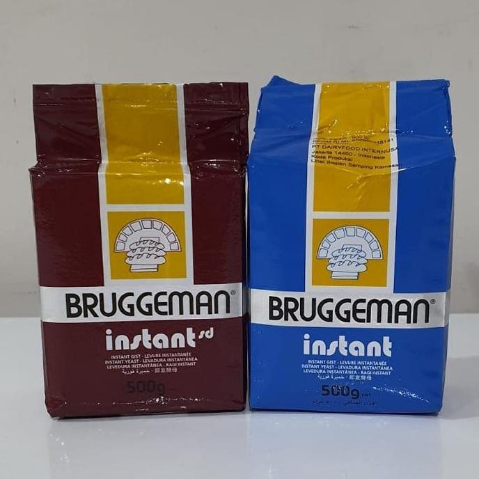 Bruggeman Instant Yeast Blue | Yeast Brown | Ragi Instant 500Gr