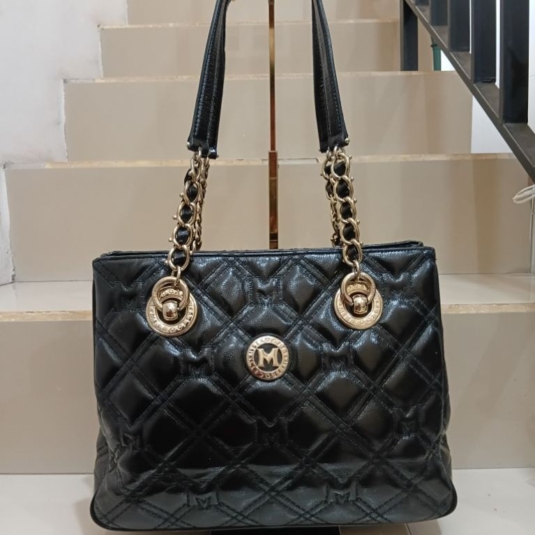 sale metrocity quilted bag shoulder tote
