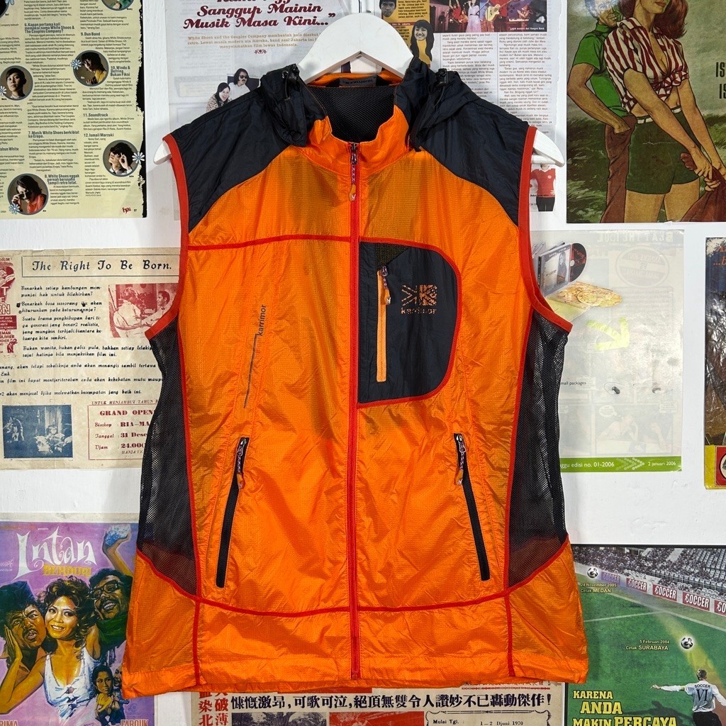 Vest Rompi Outdoor Tebal Zipper Second Branded Original
