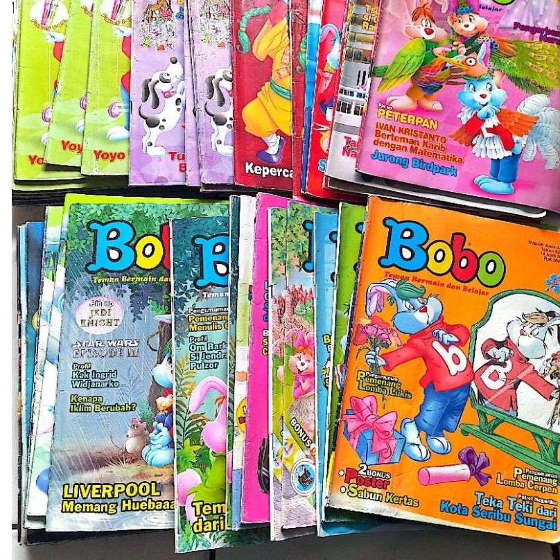 MAJALAH ANAK "BOBO" TAHUN 2005