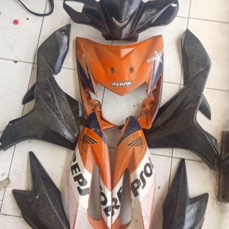Cover body Blade 110 lama fullset ORI copotan