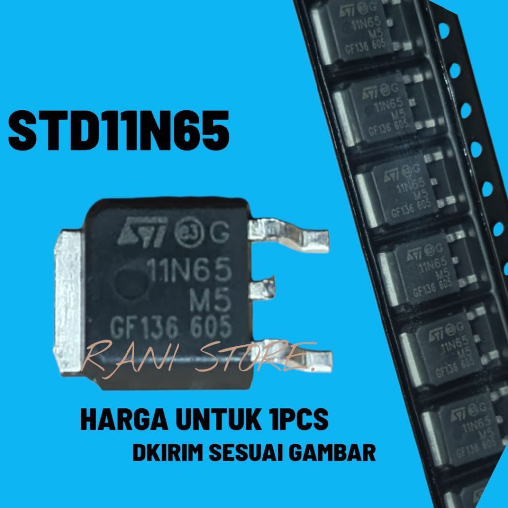 11N65 11N65 STD11N65 MOSFET 11N65 SMD