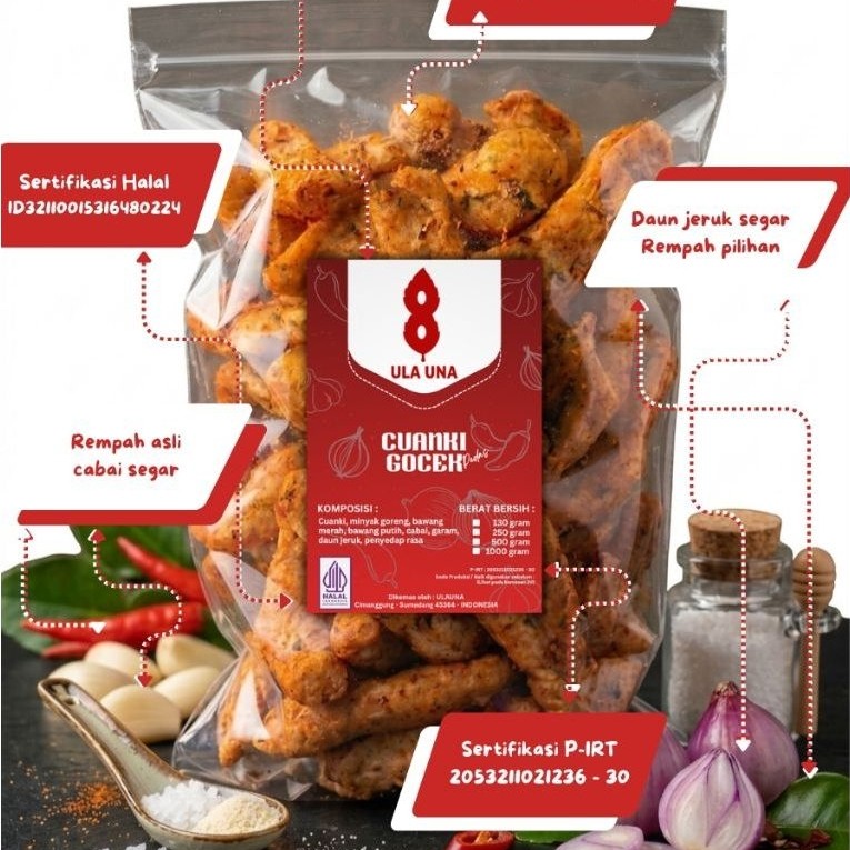 Cuanki Gocek ulauna pedas dan original