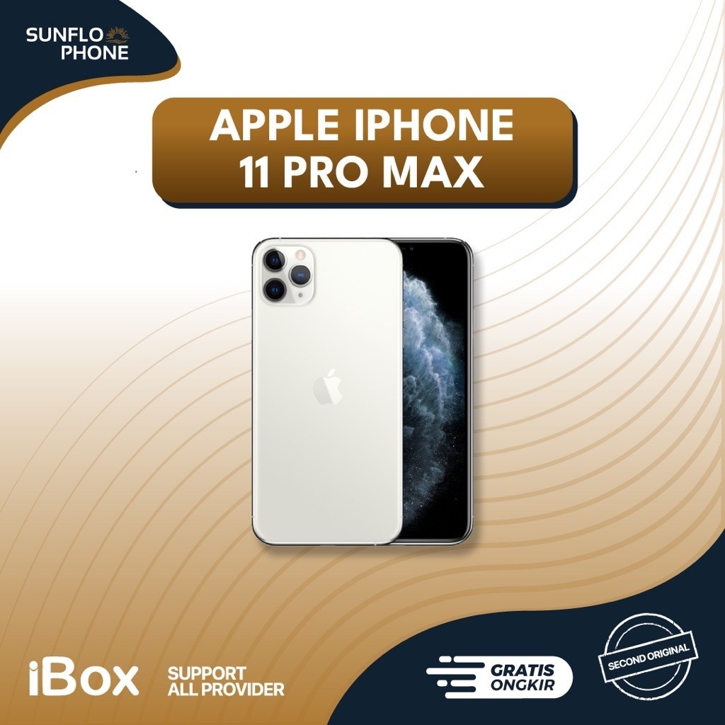 IPHONE 11 PRO MAX EX IBOX RESMI ORIGINAL MURAH MULUS BERGARANSI