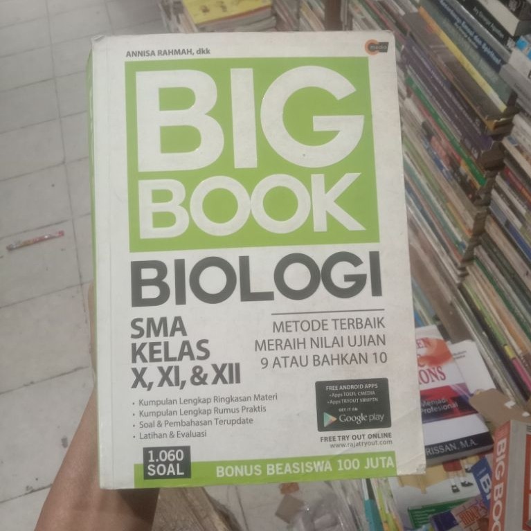 BIG Book Biologi X, Xl, dan Xll SMA.