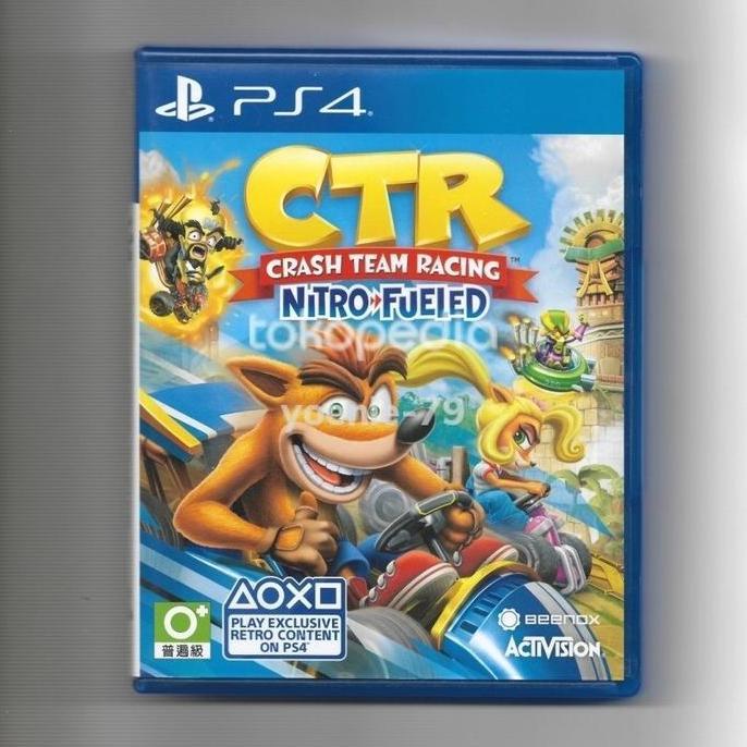 Game  Balap PS4- CTR CRASH TEAM RACING PS4