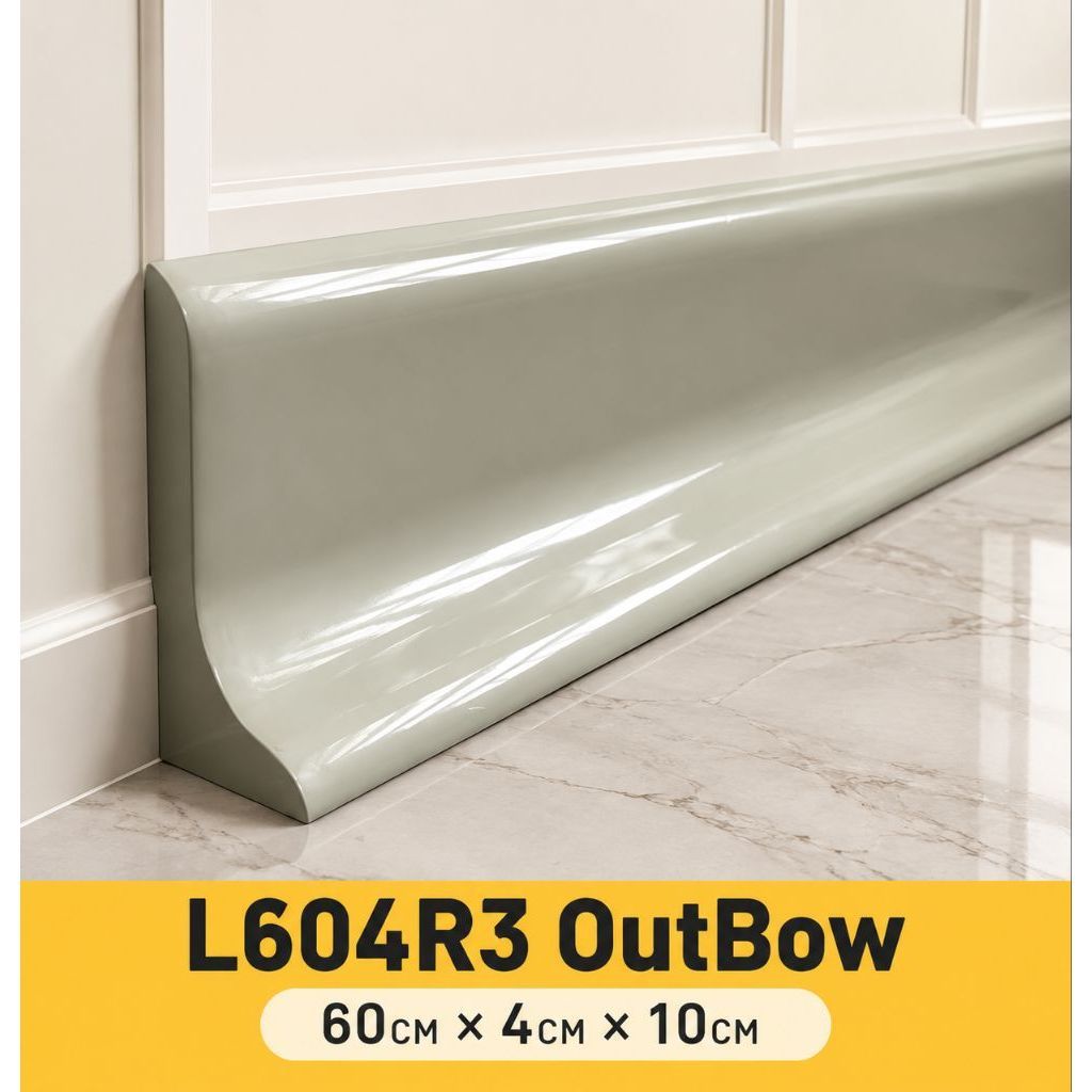 HOSPITAL PLINT LANTAI ,skirting lantai hospital p60 L4 T10 / HOSPITAL PLINT type tempel