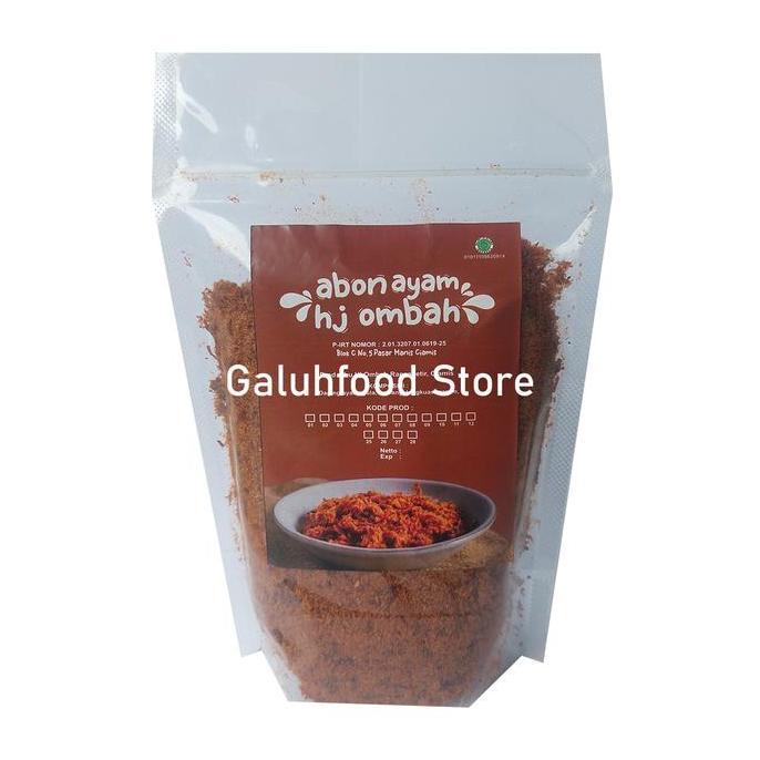 Abon Ayam Ibu Hj Ombah Ciamis 250gr