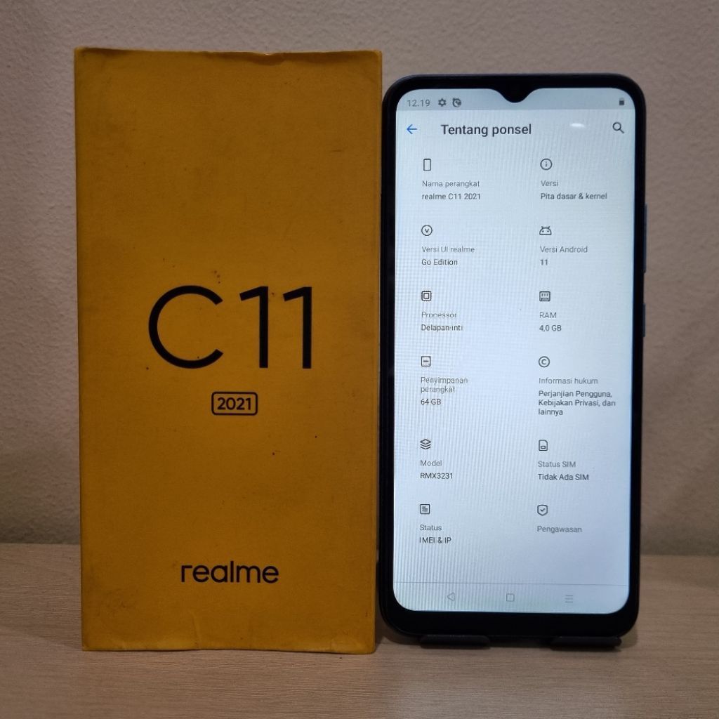 Handphone Realme C11 2021 Ram 4 64GB