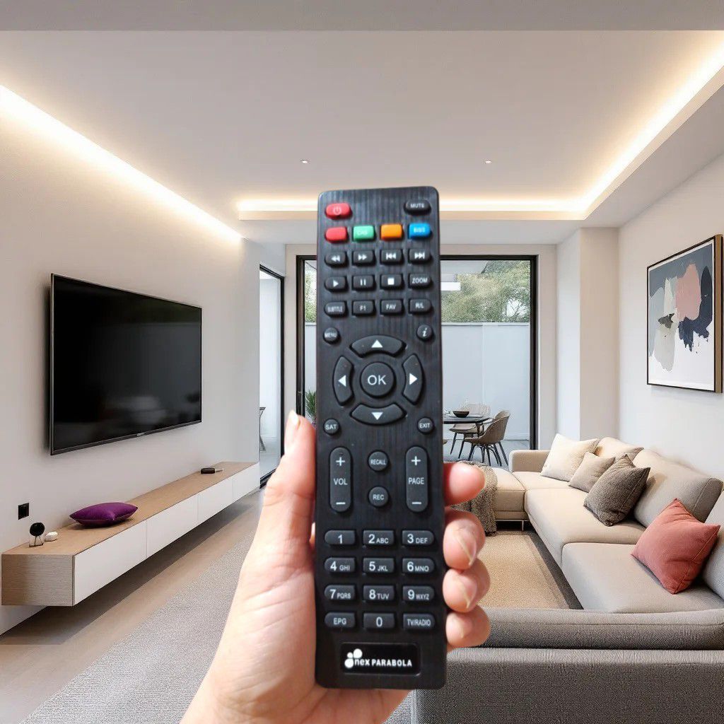 Remot Remote Receiver Nex Parabola Mola Kuning Nex Parabola Merah Hijau Nex Garuda Mola
