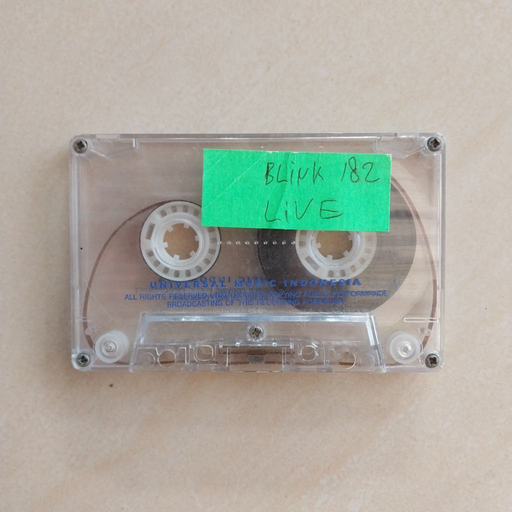 KASET BLINK 182 LIVE / BLINK 182 ALBUM ENEMA OF THE STATE
