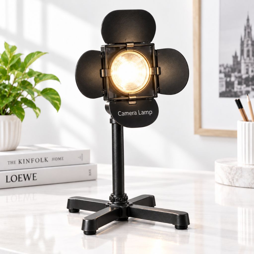 Lampu Kamera Jadul Seperti Lampu Sorot Film
