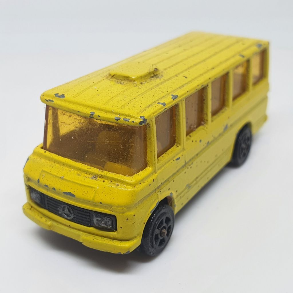 Corgi Juniors Mercedes Benz Microbus Skala 76 Made in Great Britain Loose Junk Bahan Custom RARE ITE