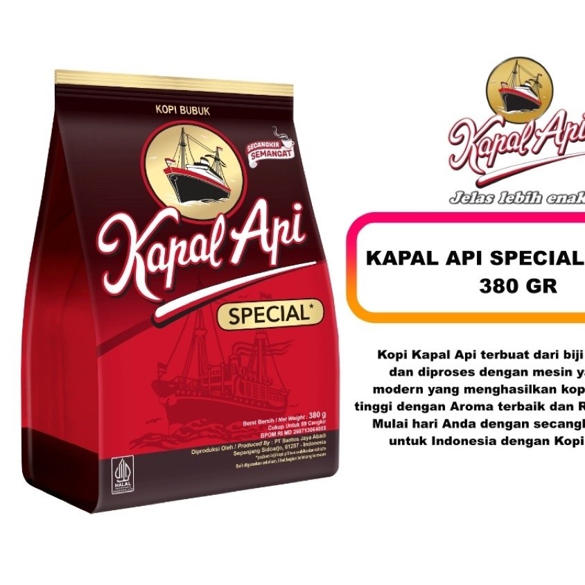 kopi kapal api special 380gr