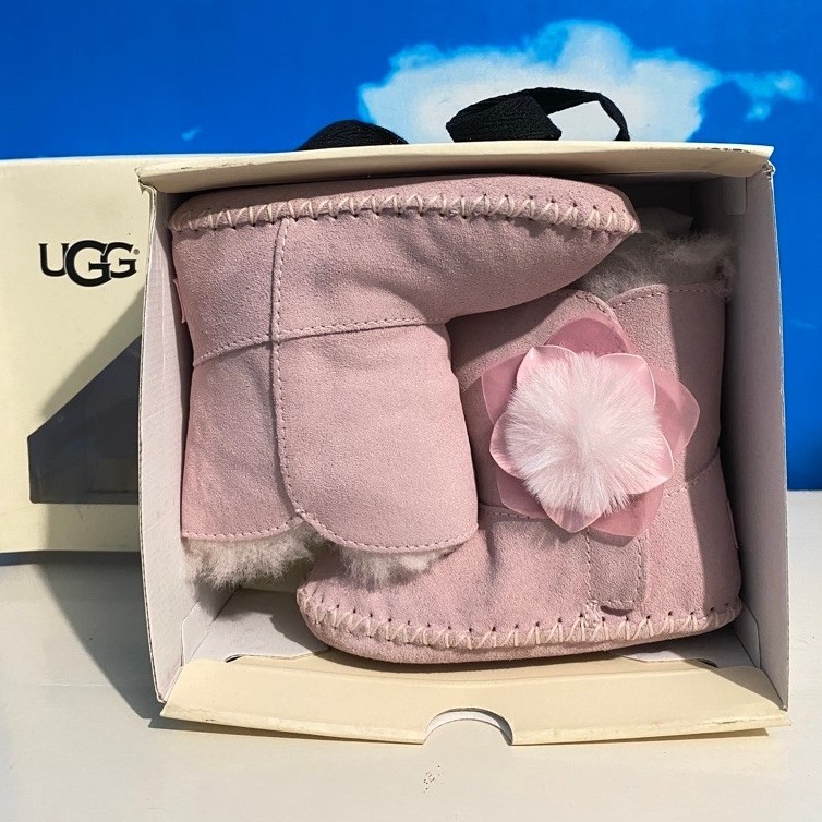 Sepatu Boot Anak Infant UGG Cassie Cactus Flower Boot Original UGG Australia Shoes